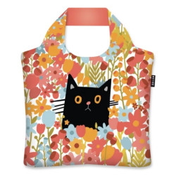 Nákupní taška ECOZZ - Cat in the jungle / Liuka