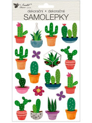AP Samolepky 10434 KAKTUSY 25 x 14 cm