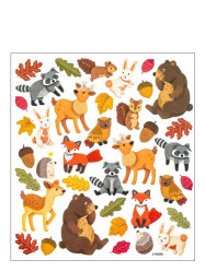 Samolepky DPNK-110 LESNÍ ZVÍŘÁTKA