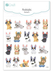 DP Craft Samolepky DPNK - 102 ŠTĚŇÁTKA, 15x22cm