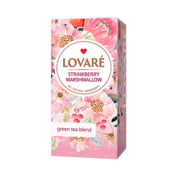 LOVARÉ - 24 sáčků STRAWBERRY MARSHMALLOW