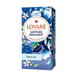 LOVARÉ - 24 sáčků SAPPHIRE BERGAMOT, ovocný čaj, 24x 1,5g