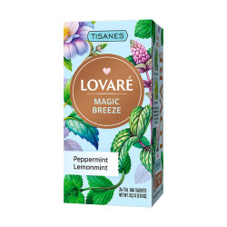 LOVARÉ - 24 sáčků MAGIC BREEZE, bylinný čaj, 24x 1,5g