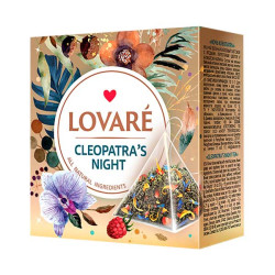 LOVARÉ 15 pyramidek CLEOPATRA'S NIGHT, zelený čaj