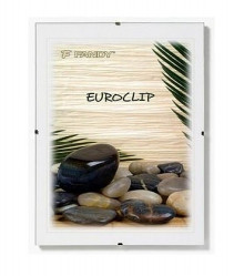 Clip rám FANDY průhledný plast 25x35cm