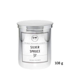 DW HOME - SILVER SPRUCE, vonná svíčka ve skle 108g