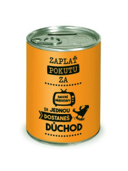 Nekupto Humorná pokladnička - JEDNOU DOSTANEŠ DŮCHOD