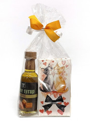 Dárkový balíček M11 - Mandle + kávový sirup karamelový