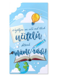 Albi 3D čokoláda 50 g - Nejlépe se učí od těch učitelů, které máme rádi