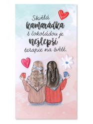 Albi 3D čokoláda 50 g - Skvělá kamarádka