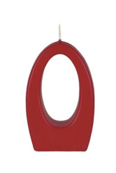 Alusi Candles LUNA UNA RUBY, víceplamínková svíčka, 11 cm