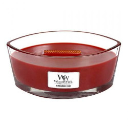 Vonná svíčka WoodWick CINNAMON CHAI široký knot 453,6g