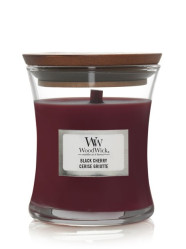 Vonná svíčka WoodWick BLACK CHERRY malá 85g