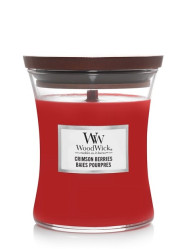 Vonná svíčka WoodWick CRIMSON BERRIES malá 85g