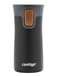 Contigo Termohrnek Pinnacle s bronzovým tlačítkem 300ml, Matte Black