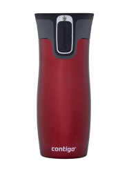 Contigo Termohrnek West Loop 470 ml, Red