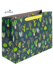 Dárková taška L 46425 Goldbuch CACTUS COLLECTIONS, 33 x 27 x 13 cm