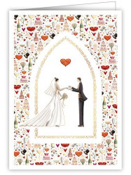 Luxusní přání 3886 QUIRE PUBLISHING - SVATEBNÍ