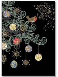 Luxusní přání MC040 BUG ART - ROBIN TREE