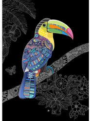 Luxusní přání M152 BUG ART - TOUCAN