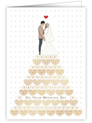 Luxusní přání 3451 QUIRE PUBLISHING - ON YOUR WEDDING