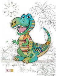 Luxusní přání G040 BUG ART - RUFUS REX