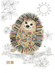 Luxusní přání G039 BUG ART - HATTIE HEDGEHOG