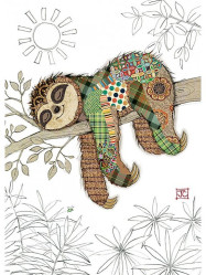 Luxusní přání G038 BUG ART - SIMON SLOTH