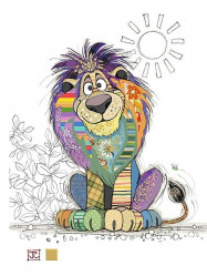 Luxusní přání BUG ART G053 - LUIS LION