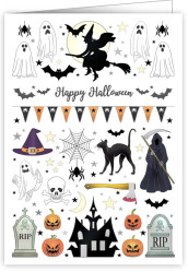 Luxusní přání 3858 QUIRE PUBLISHING - HAPPY HALLOWEEN 1