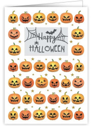 Luxusní přání 3857 QUIRE PUBLISHING - HAPPY HALLOWEEN 2