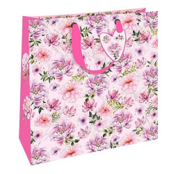 Nekupto Dárková taška LIL 2594 Květinový sen