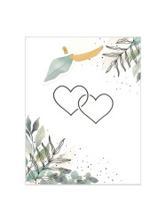 Albi Dárková taška M - Svatba s eukalyptem