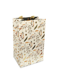 Nekupto Dárková taška NEZ Lístečky 17,5x11x8cm