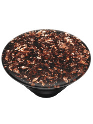 PopSockets PopTop Gen.2, Foil Confetti Copper, kousky měděné folie v pryskyřici