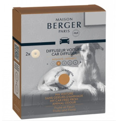 Maison Berger Náplň vůně do auta ANIMAL ODOUR, 2ks