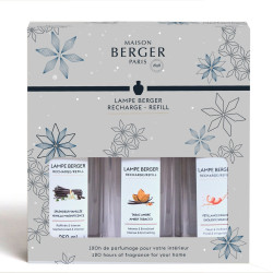 Maison Berger Triopack ROSALIE, náplň katalytické lampy 3x 250ml