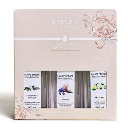 Maison Berger Triopack Ophelia, 3x 250ml náplň katalytické lampy