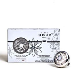 Maison Berger Rosalie EXQUISITE SPARKLE, vůně a clip do auta