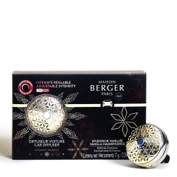 Maison Berger Pomelis VANILLA MAGNIFICENCE, vůně a clip do auta