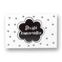Soap & Gifts - Vonné přání 10g - SKVĚLÁ KAMARÁDKA, bílé