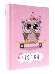 Fotoalbum 9x13/200 B35200S Gedeon OWL růžové