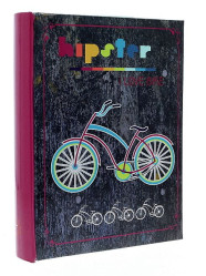 Fotoalbum 10x15/200 B46200 Gedeon MODERN BIKES fialový bok