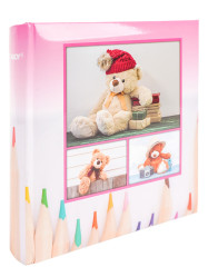 Fotoalbum 10x15/200 KD46200B Fandy TEDDY 2 růžové