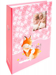 Fotoalbum 10x15/200 bez popisu Fandy FOX růžové
