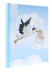 Fotoalbum 10x15/200 B46200S Gedeon STORK BLUE