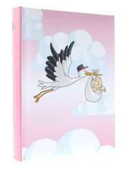 Fotoalbum 10x15/200 B46200S Gedeon STORK PINK