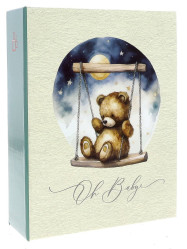 Fotoalbum 10x15/304 bez popisu Gedeon OH BABY zelený bok