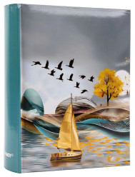 Fotoalbum 10x15/300 2-up B46300/2S Fandy FLOW 2 loď