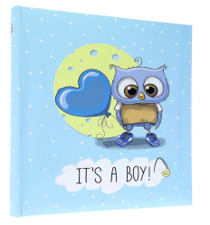 Fotoalbum 10x15/500 5-up Gedeon OWL blue